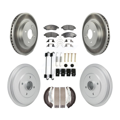 coated disc rotors and semi metallic brake pads-kgf-103336 - Kit.bestparts.ca
