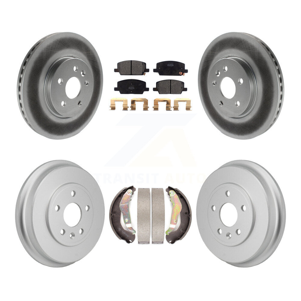 Coated Disc Rotors and Semi-Metallic Brake Pads Kit-KGF-103338 - Kit.bestparts.ca Kit.bestparts.ca