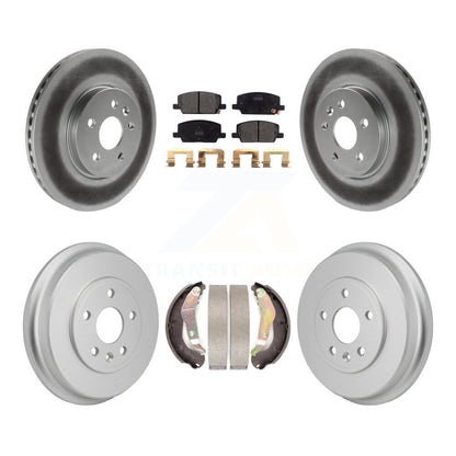 Coated Disc Rotors and Semi-Metallic Brake Pads Kit-KGF-103338 - Kit.bestparts.ca