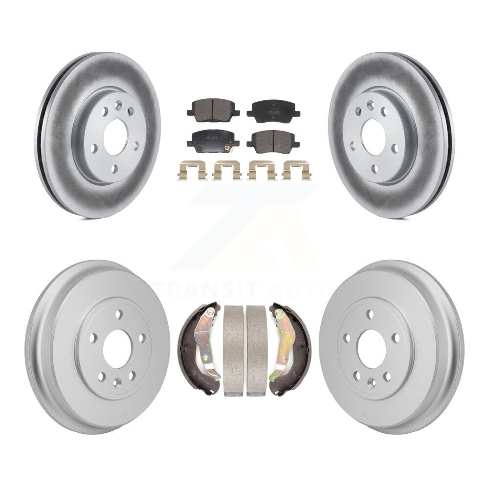 Coated Disc Rotors and Semi-Metallic Brake Pads Kit-KGF-103343 - Kit.bestparts.ca Kit.bestparts.ca