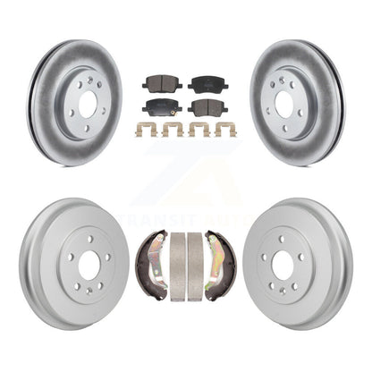 Coated Disc Rotors and Semi-Metallic Brake Pads Kit-KGF-103343 - Kit.bestparts.ca