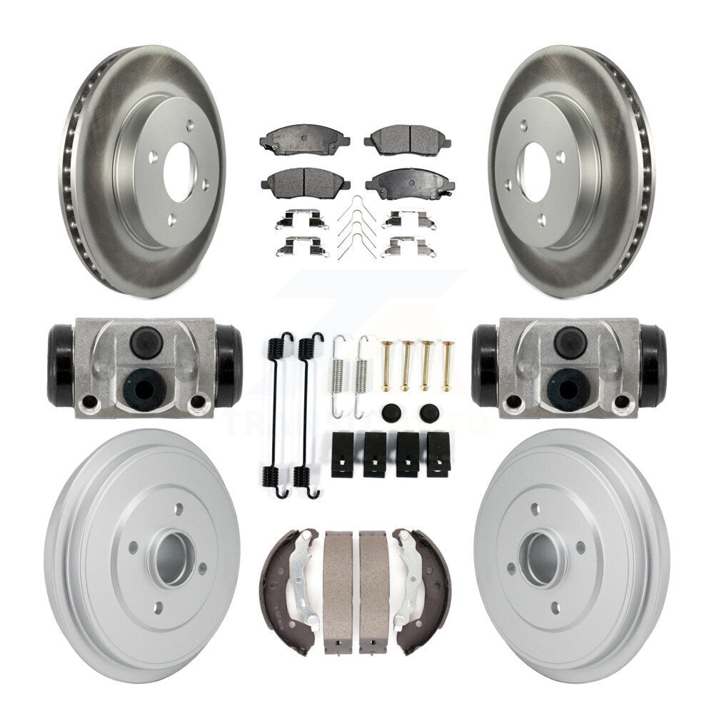 Coated Disc Rotors and Semi-Metallic Brake Pads Kit-KGF-103347 - Kit.bestparts.ca Kit.bestparts.ca
