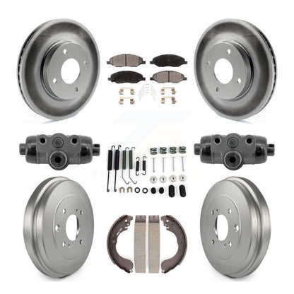 Coated Disc Rotors and Semi-Metallic Brake Pads Kit-KGF-103348 - Kit.bestparts.ca