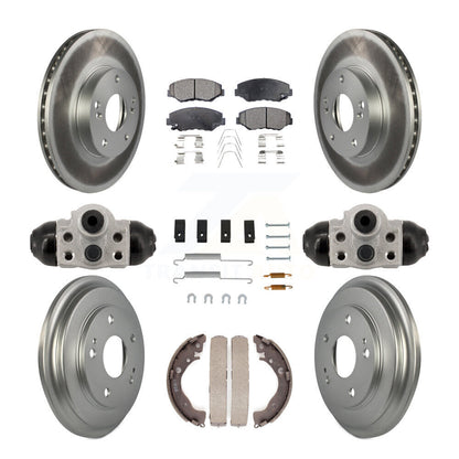 Coated Disc Rotors and Semi-Metallic Brake Pads Kit-KGF-103349 - Kit.bestparts.ca