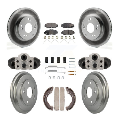 Coated Disc Rotors and Semi-Metallic Brake Pads Kit-KGF-103350 - Kit.bestparts.ca