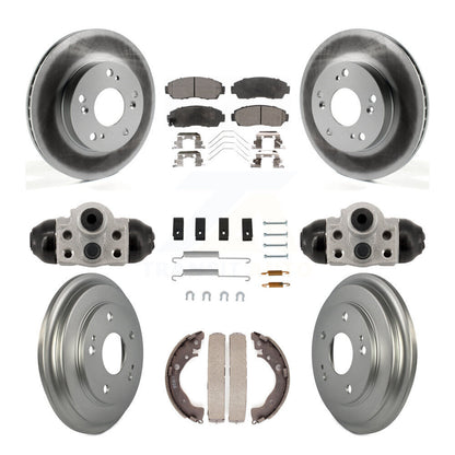 Coated Disc Rotors and Semi-Metallic Brake Pads Kit-KGF-103351 - Kit.bestparts.ca