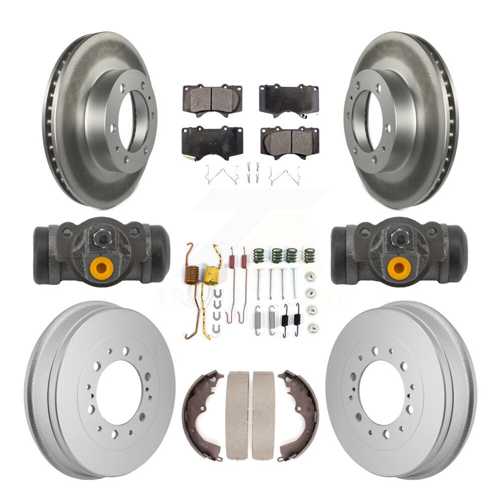 Coated Disc Rotors and Semi-Metallic Brake Pads Kit-KGF-103354 - Kit.bestparts.ca Kit.bestparts.ca