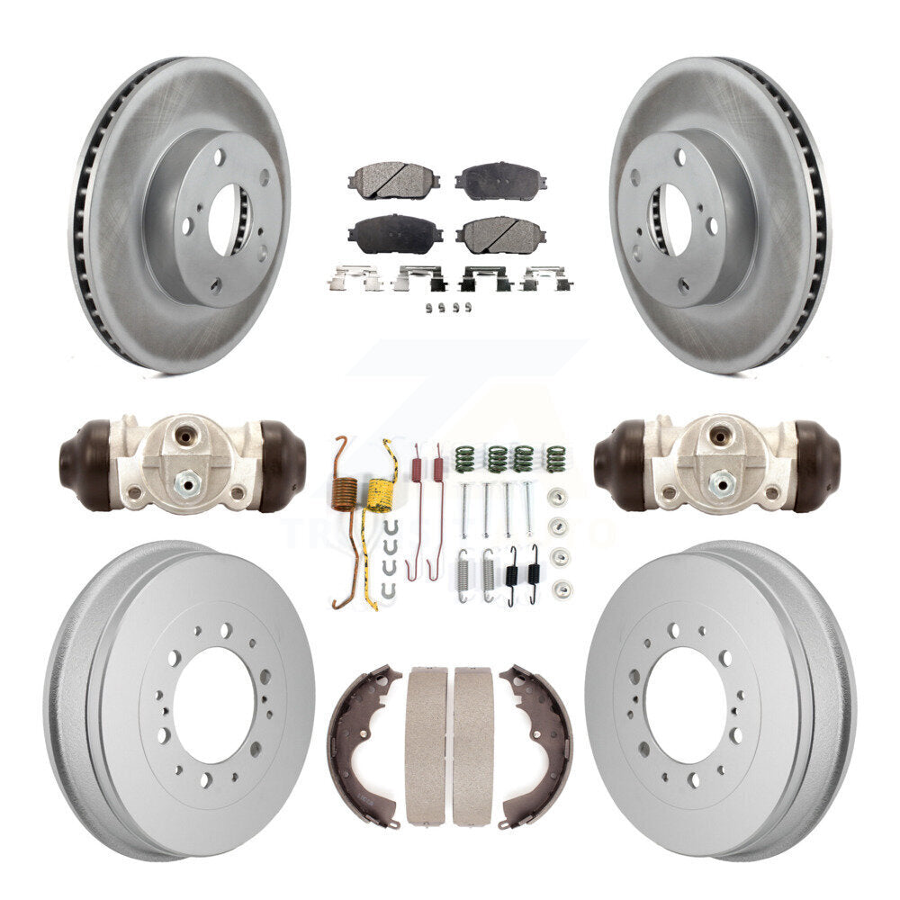 coated disc rotors and semi metallic brake pads-kgf-103355 - Kit.bestparts.ca Kit.bestparts.ca