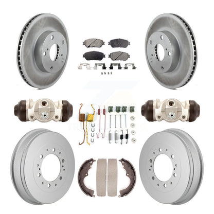 coated disc rotors and semi metallic brake pads-kgf-103355 - Kit.bestparts.ca
