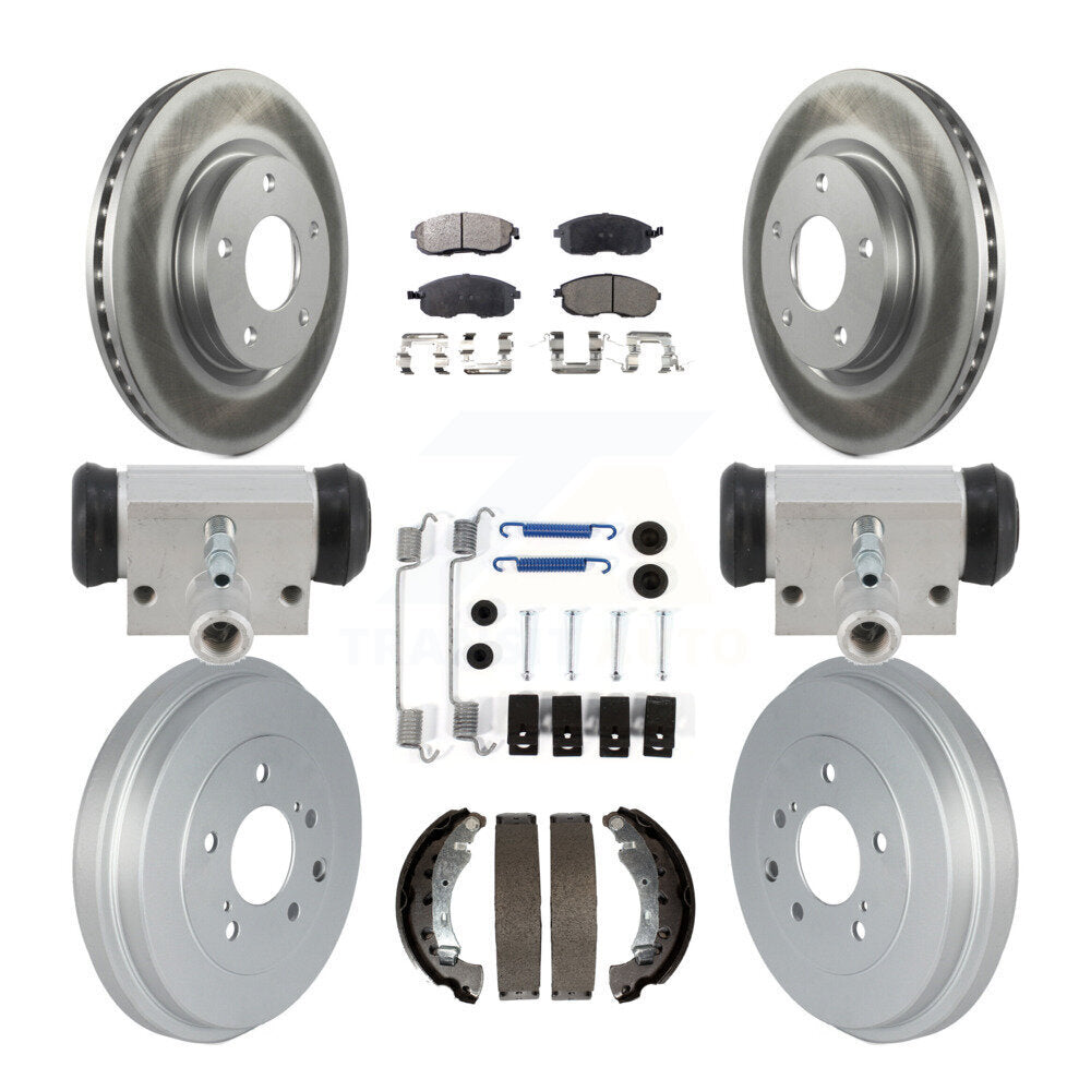 Coated Disc Rotors and Semi-Metallic Brake Pads Kit-KGF-103356 Kit.bestparts.ca
