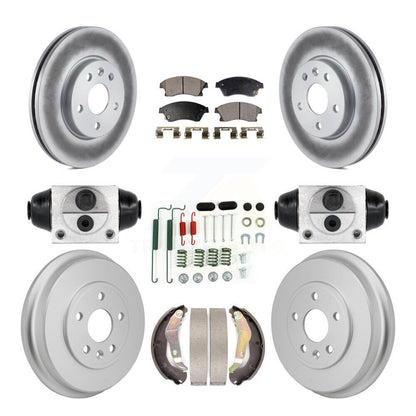 Coated Disc Rotors and Semi-Metallic Brake Pads Kit-KGF-103360 - Kit.bestparts.ca