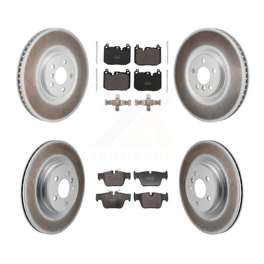 Disc Rotors and Semi-Metallic Brake Pads Kit-KGF-103362