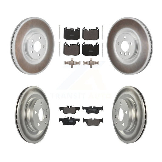 Coated Disc Rotors and Semi-Metallic Brake Pads Kit-KGF-103363 - Kit.bestparts.ca
