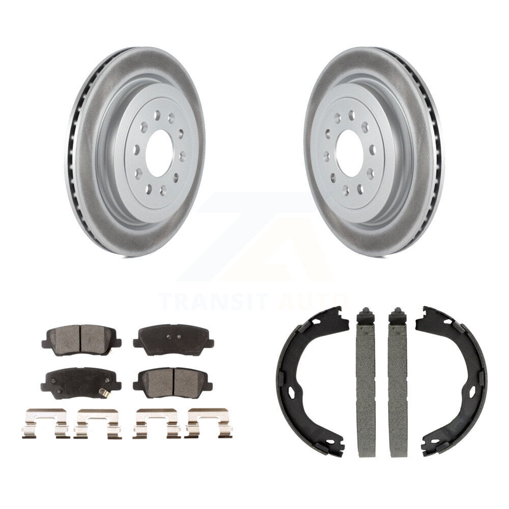 Coated Disc Rotors and Semi-Metallic Brake Pads Kit-KGF-103370 - Kit.bestparts.ca Kit.bestparts.ca