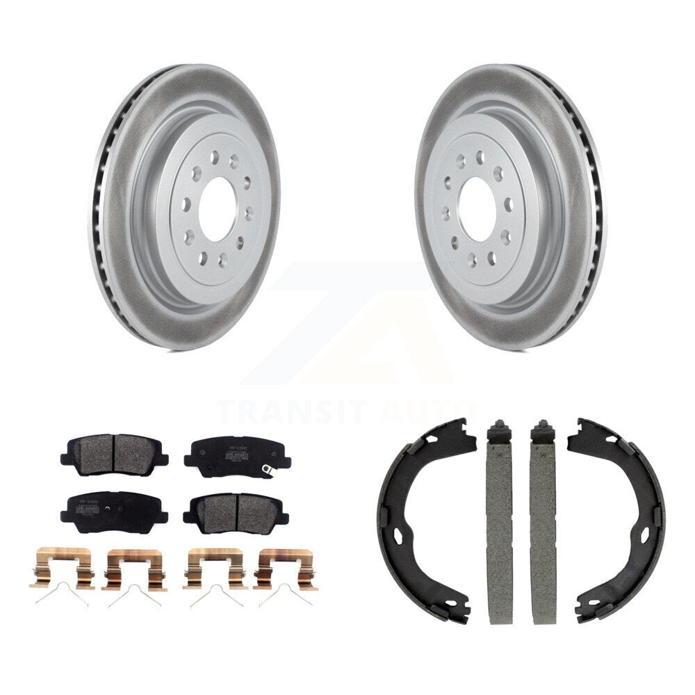 Coated Disc Rotors and Semi-Metallic Brake Pads Kit-KGF-103371 - Kit.bestparts.ca Kit.bestparts.ca
