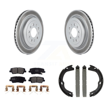 Coated Disc Rotors and Semi-Metallic Brake Pads Kit-KGF-103371 - Kit.bestparts.ca