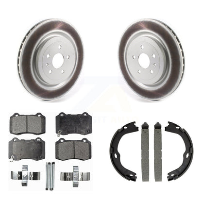 Coated Disc Rotors and Semi-Metallic Brake Pads Kit-KGF-103373 - Kit.bestparts.ca