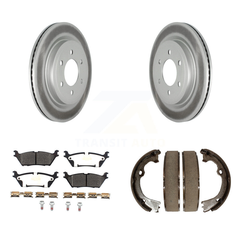 Coated Disc Rotors and Semi-Metallic Brake Pads Kit-KGF-103374 - Kit.bestparts.ca Kit.bestparts.ca