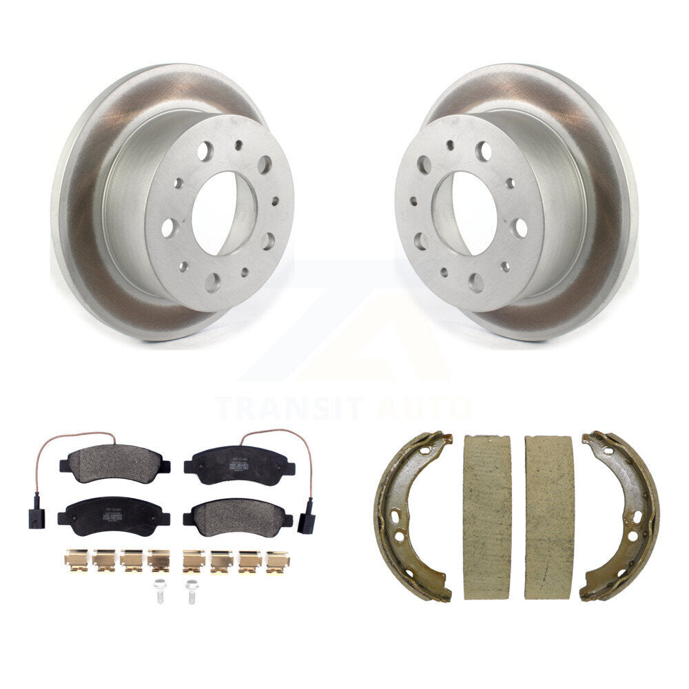 Coated Disc Rotors and Semi-Metallic Brake Pads Kit-KGF-103398 - Kit.bestparts.ca