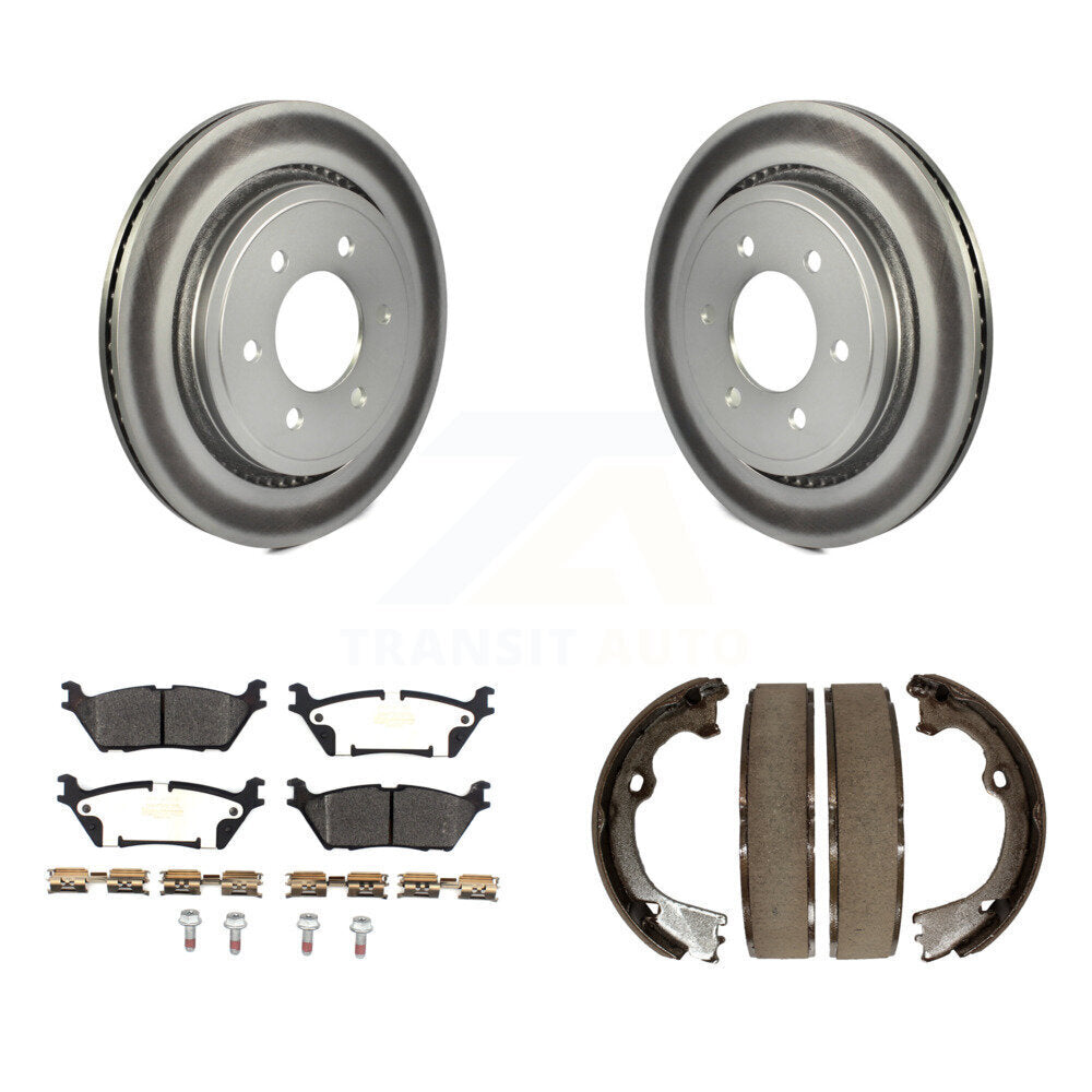 Coated Disc Rotors and Semi-Metallic Brake Pads Kit-KGF-103400 - Kit.bestparts.ca