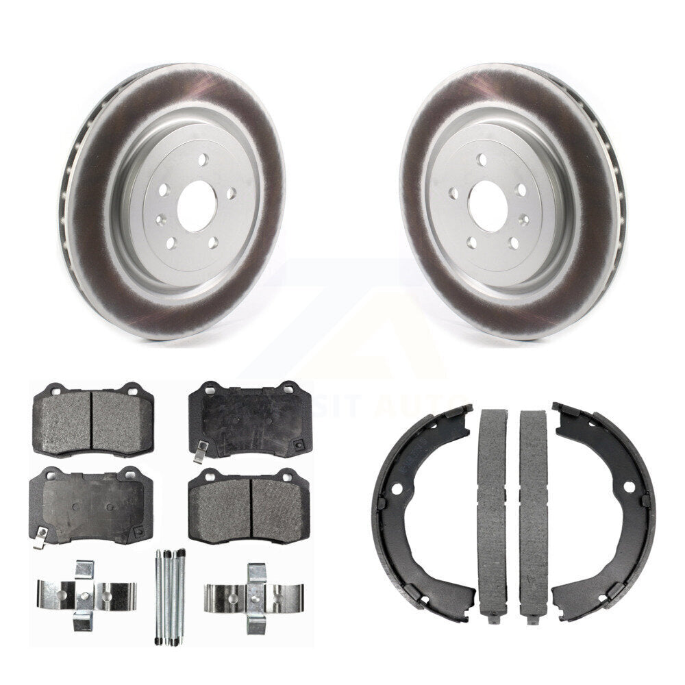 Coated Disc Rotors and Semi-Metallic Brake Pads Kit-KGF-103412 - Kit.bestparts.ca