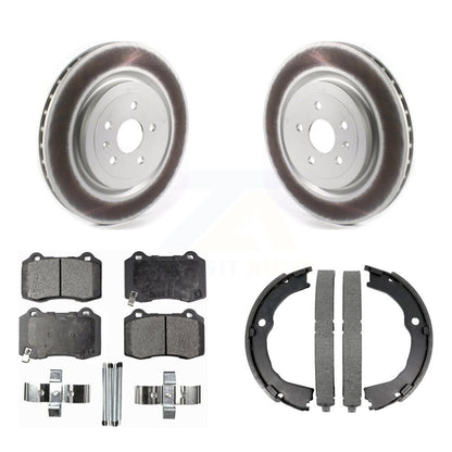 Coated Disc Rotors and Semi-Metallic Brake Pads Kit-KGF-103412 - Kit.bestparts.ca