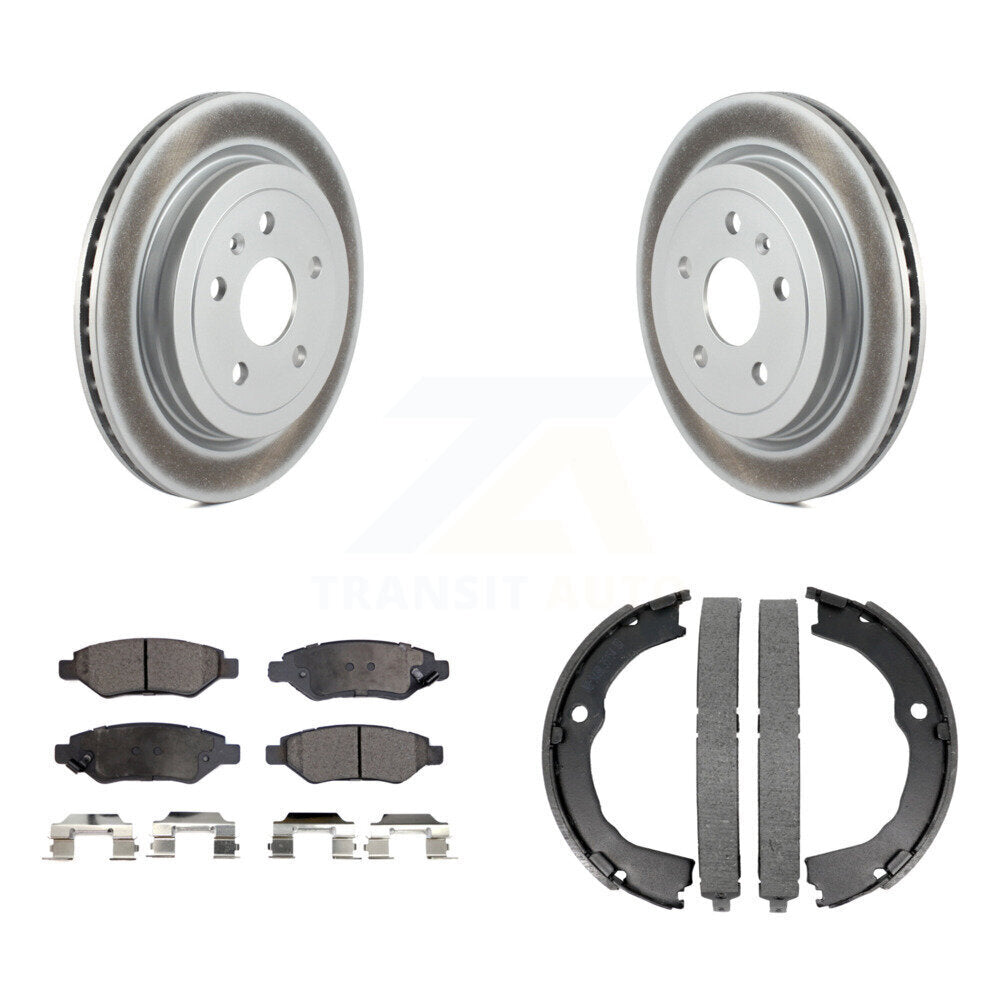 Coated Disc Rotors and Semi-Metallic Brake Pads Kit-KGF-103413 - Kit.bestparts.ca