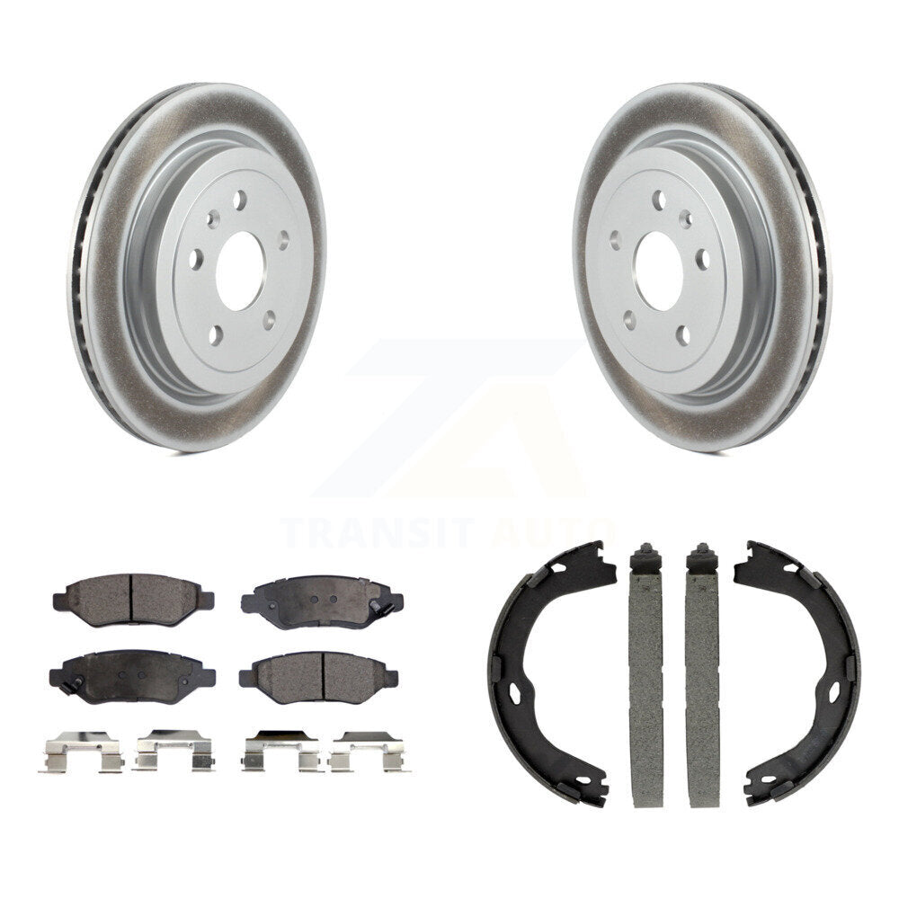 Coated Disc Rotors and Semi-Metallic Brake Pads Kit-KGF-103416 - Kit.bestparts.ca