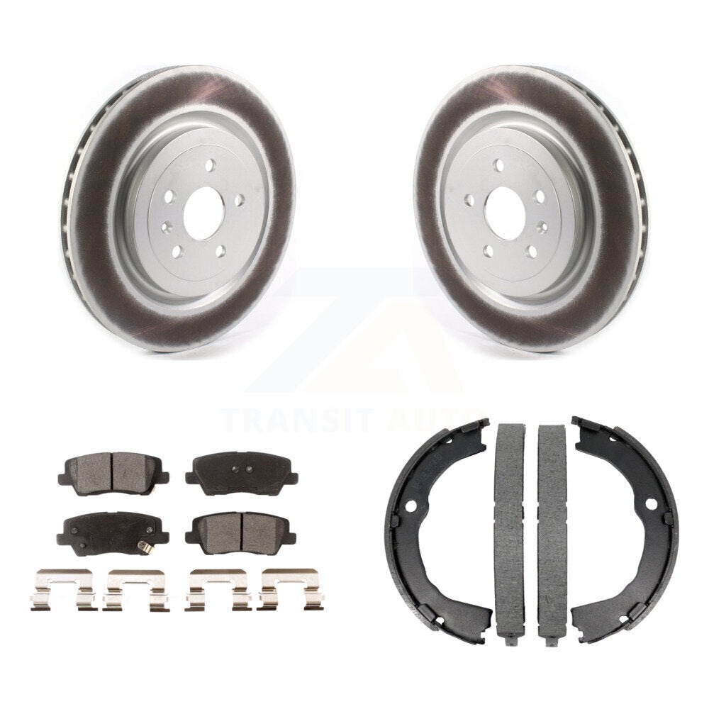 Coated Disc Rotors and Semi-Metallic Brake Pads Kit-KGF-103417 - Kit.bestparts.ca