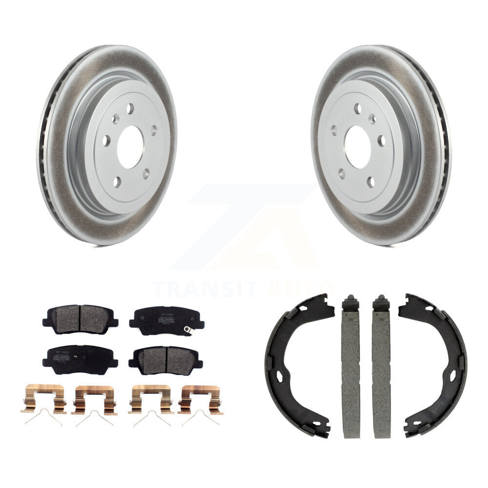 Coated Disc Rotors and Semi-Metallic Brake Pads Kit-KGF-103419 - Kit.bestparts.ca Kit.bestparts.ca