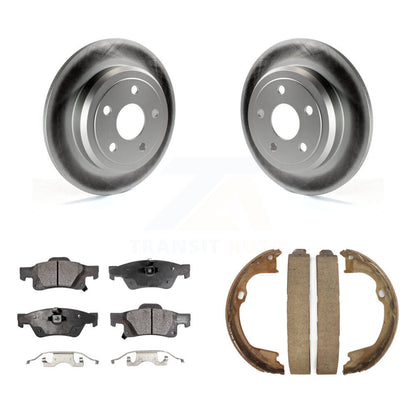 Coated Disc Rotors and Semi-Metallic Brake Pads Kit-KGF-103442 - Kit.bestparts.ca
