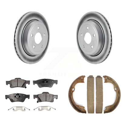 Coated Disc Rotors and Semi-Metallic Brake Pads Kit-KGF-103443 - Kit.bestparts.ca