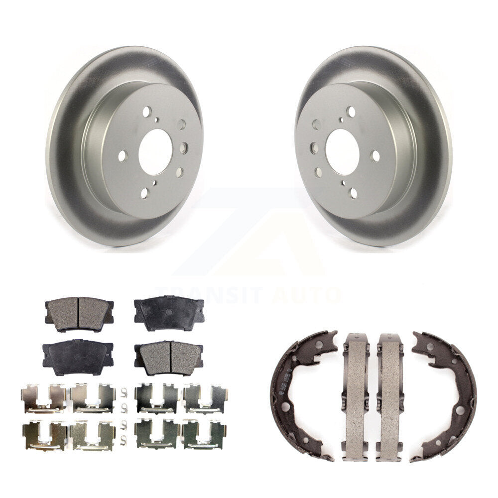 Coated Disc Rotors and Semi-Metallic Brake Pads Kit-KGF-103445 - Kit.bestparts.ca