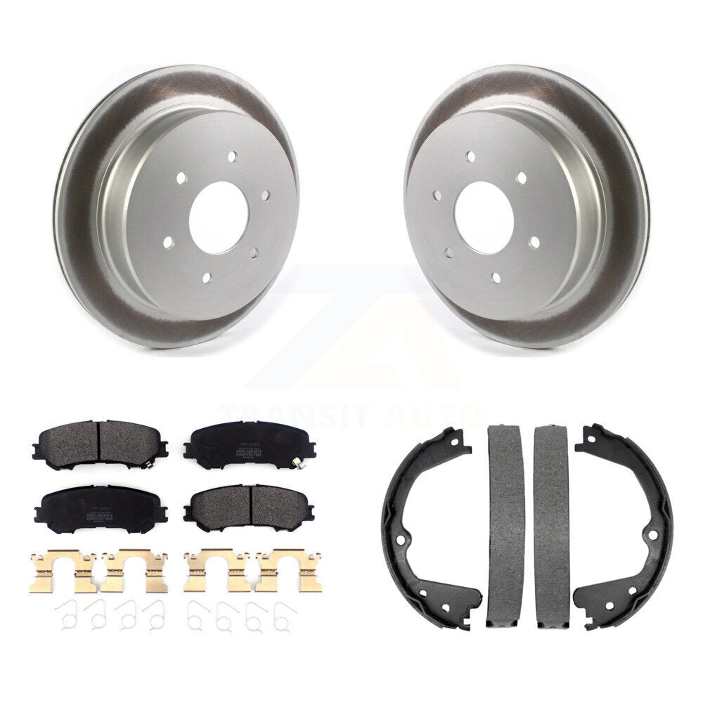 Coated Disc Rotors and Semi-Metallic Brake Pads Kit-KGF-103446 - Kit.bestparts.ca