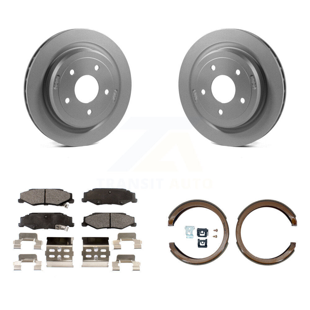 Coated Disc Rotors and Semi-Metallic Brake Pads Kit-KGF-103453 - Kit.bestparts.ca Kit.bestparts.ca