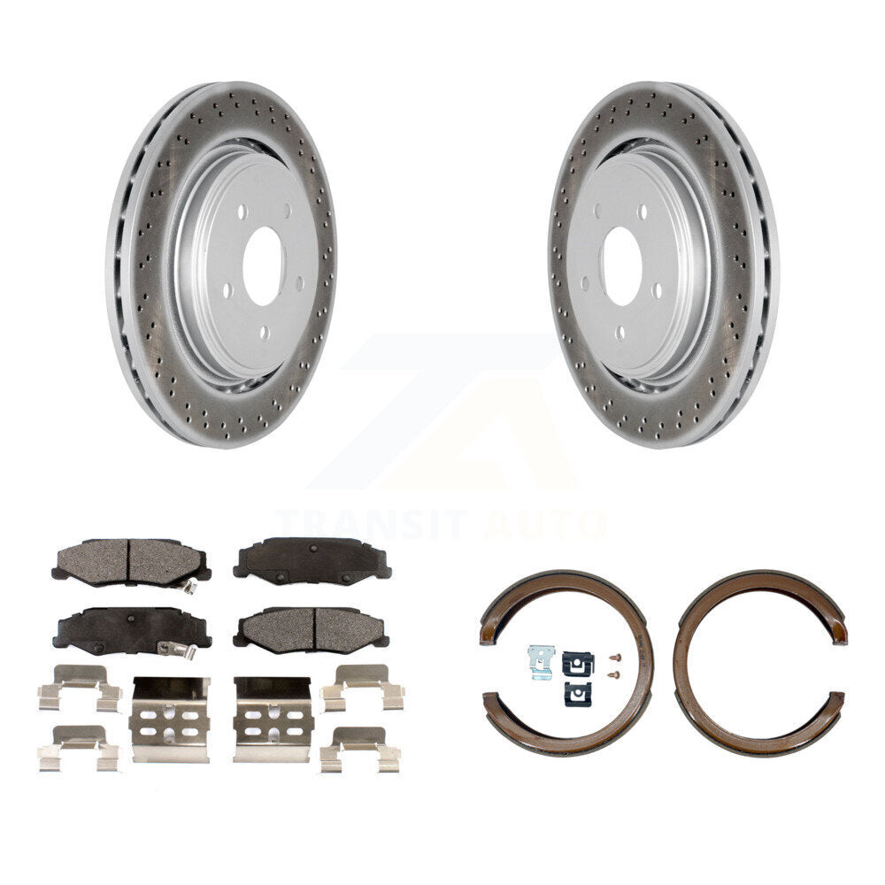Coated Disc Rotors and Semi-Metallic Brake Pads Kit-KGF-103454 - Kit.bestparts.ca Kit.bestparts.ca