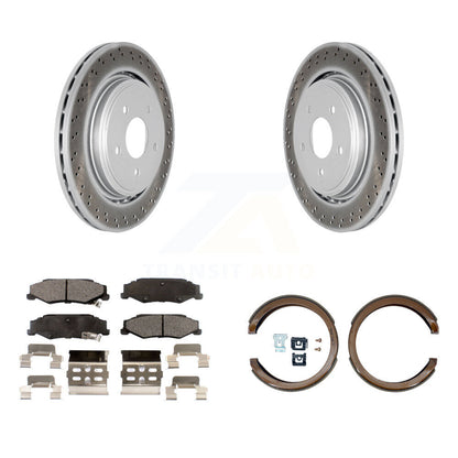 Coated Disc Rotors and Semi-Metallic Brake Pads Kit-KGF-103454 - Kit.bestparts.ca