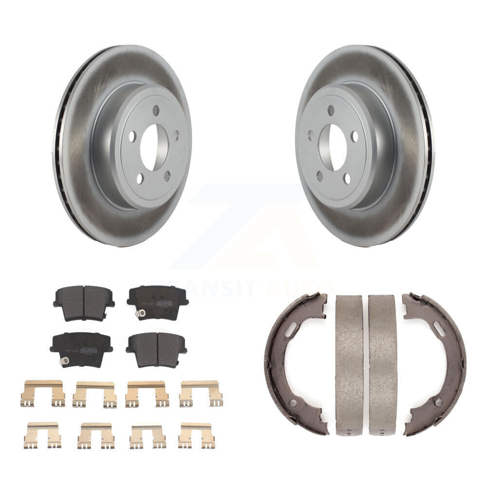 Coated Disc Rotors and Semi-Metallic Brake Pads Kit-KGF-103459 - Kit.bestparts.ca