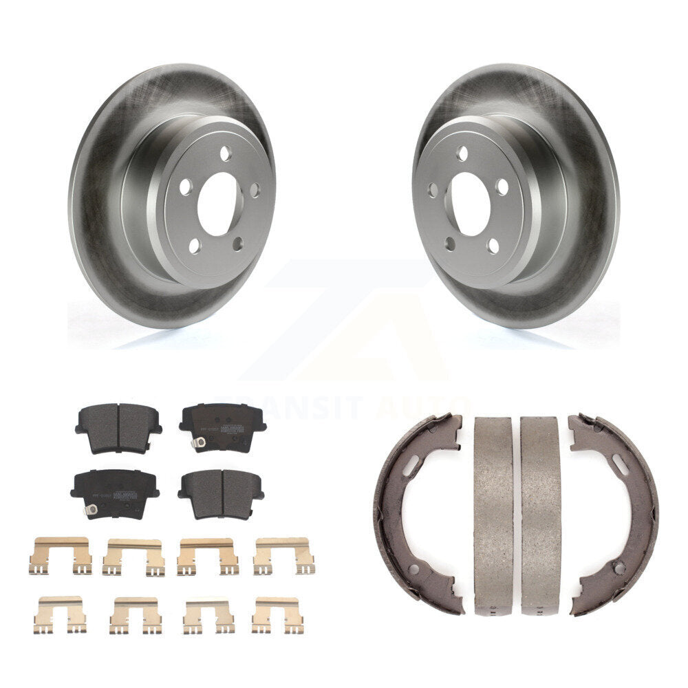 Coated Disc Rotors and Semi-Metallic Brake Pads Kit-KGF-103460 - Kit.bestparts.ca