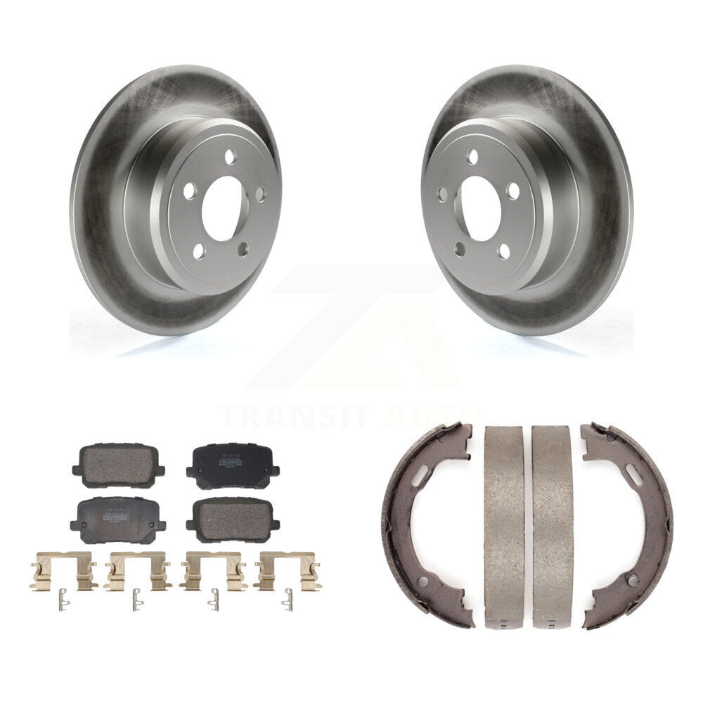 Coated Disc Rotors and Semi-Metallic Brake Pads Kit-KGF-103464 - Kit.bestparts.ca
