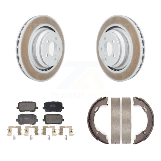 Coated Disc Rotors and Semi-Metallic Brake Pads Kit-KGF-103465 - Kit.bestparts.ca