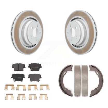 Coated Disc Rotors and Semi-Metallic Brake Pads Kit-KGF-103467 - Kit.bestparts.ca