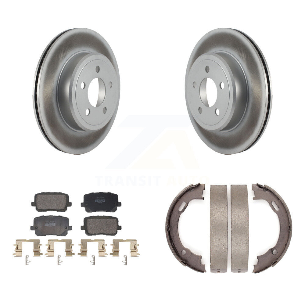 Coated Disc Rotors and Semi-Metallic Brake Pads Kit-KGF-103468 - Kit.bestparts.ca Kit.bestparts.ca