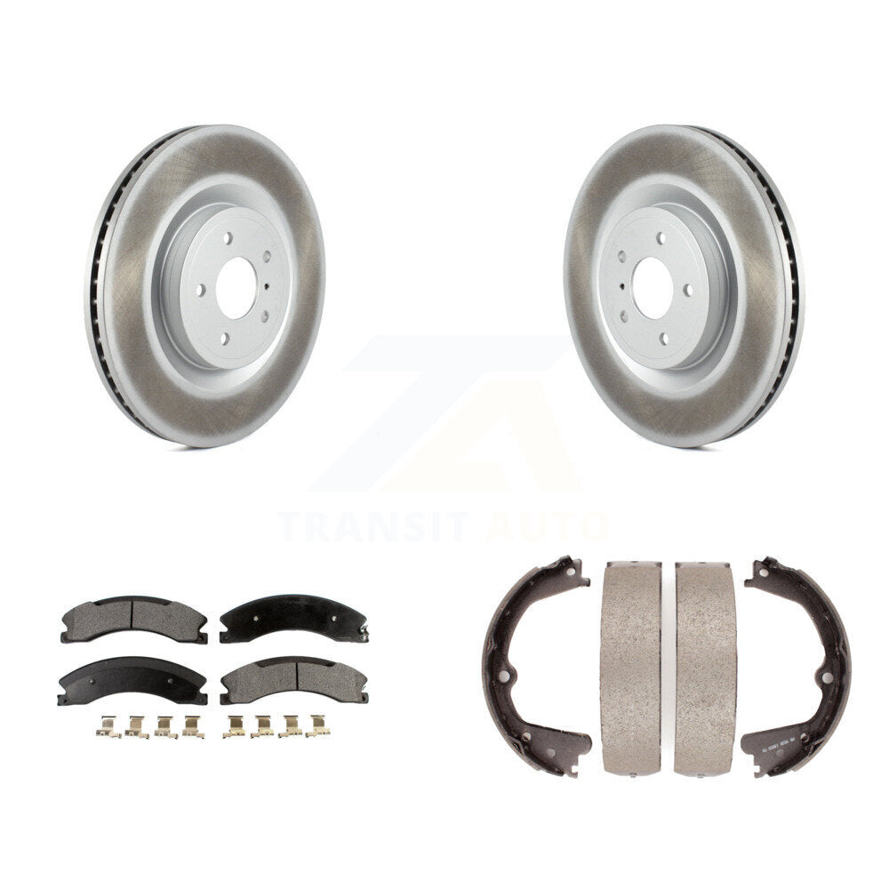 Coated Disc Rotors and Semi-Metallic Brake Pads Kit-KGF-103470 - Kit.bestparts.ca Kit.bestparts.ca