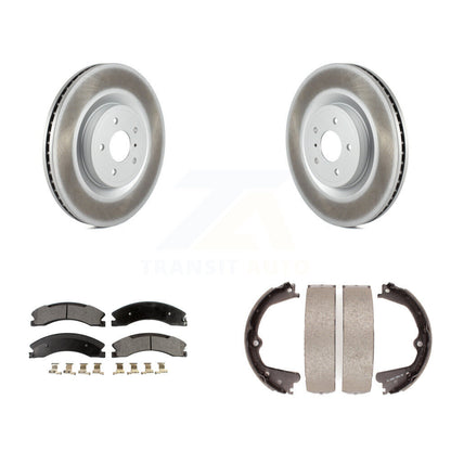 Coated Disc Rotors and Semi-Metallic Brake Pads Kit-KGF-103470 - Kit.bestparts.ca