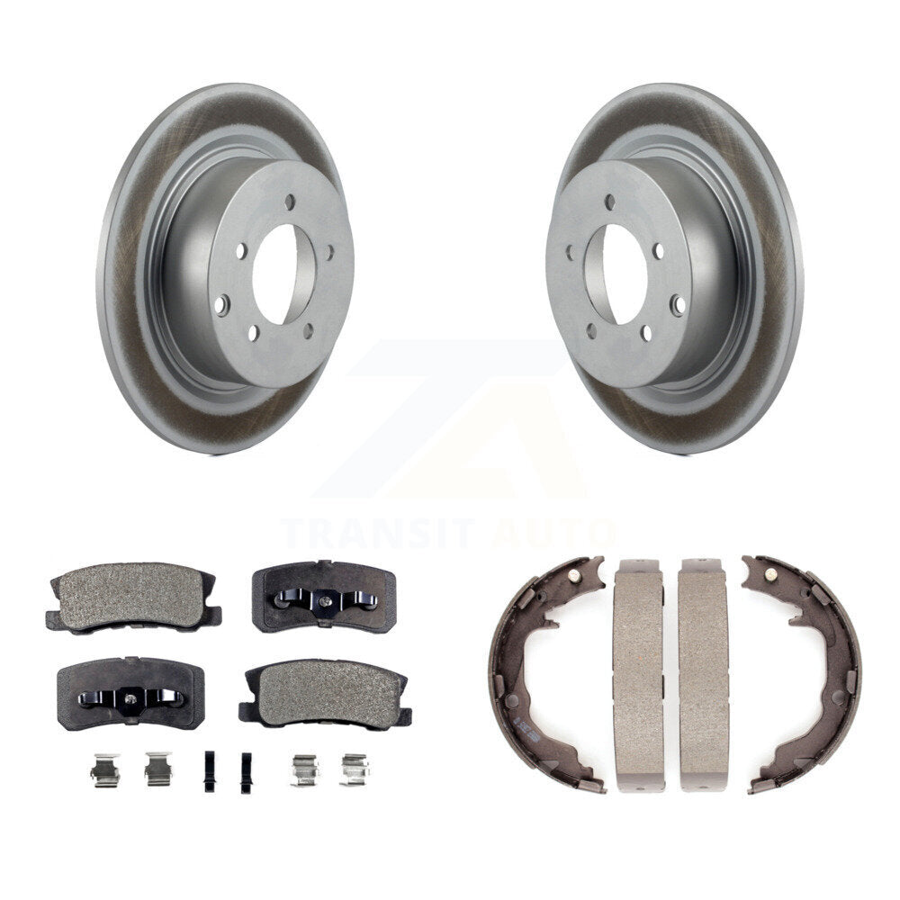 Coated Disc Rotors and Semi-Metallic Brake Pads Kit-KGF-103472 - Kit.bestparts.ca