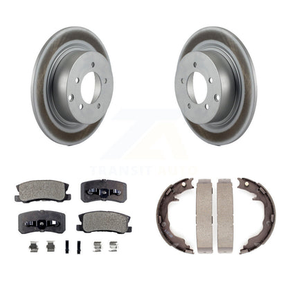 Coated Disc Rotors and Semi-Metallic Brake Pads Kit-KGF-103472 - Kit.bestparts.ca