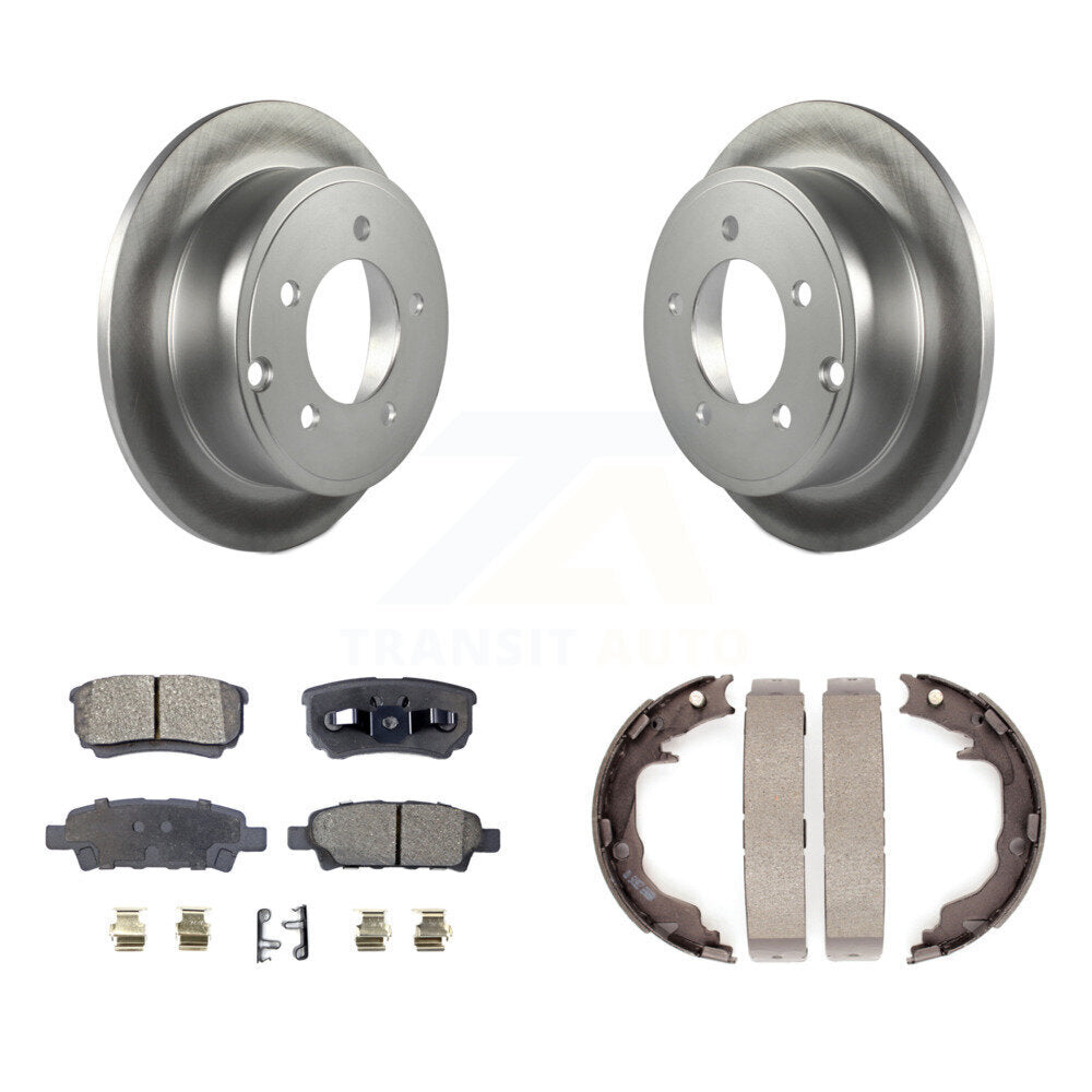 Coated Disc Rotors and Semi-Metallic Brake Pads Kit-KGF-103473 - Kit.bestparts.ca