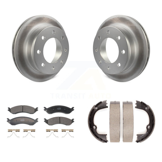Coated Disc Rotors and Semi-Metallic Brake Pads Kit-KGF-103481 - Kit.bestparts.ca