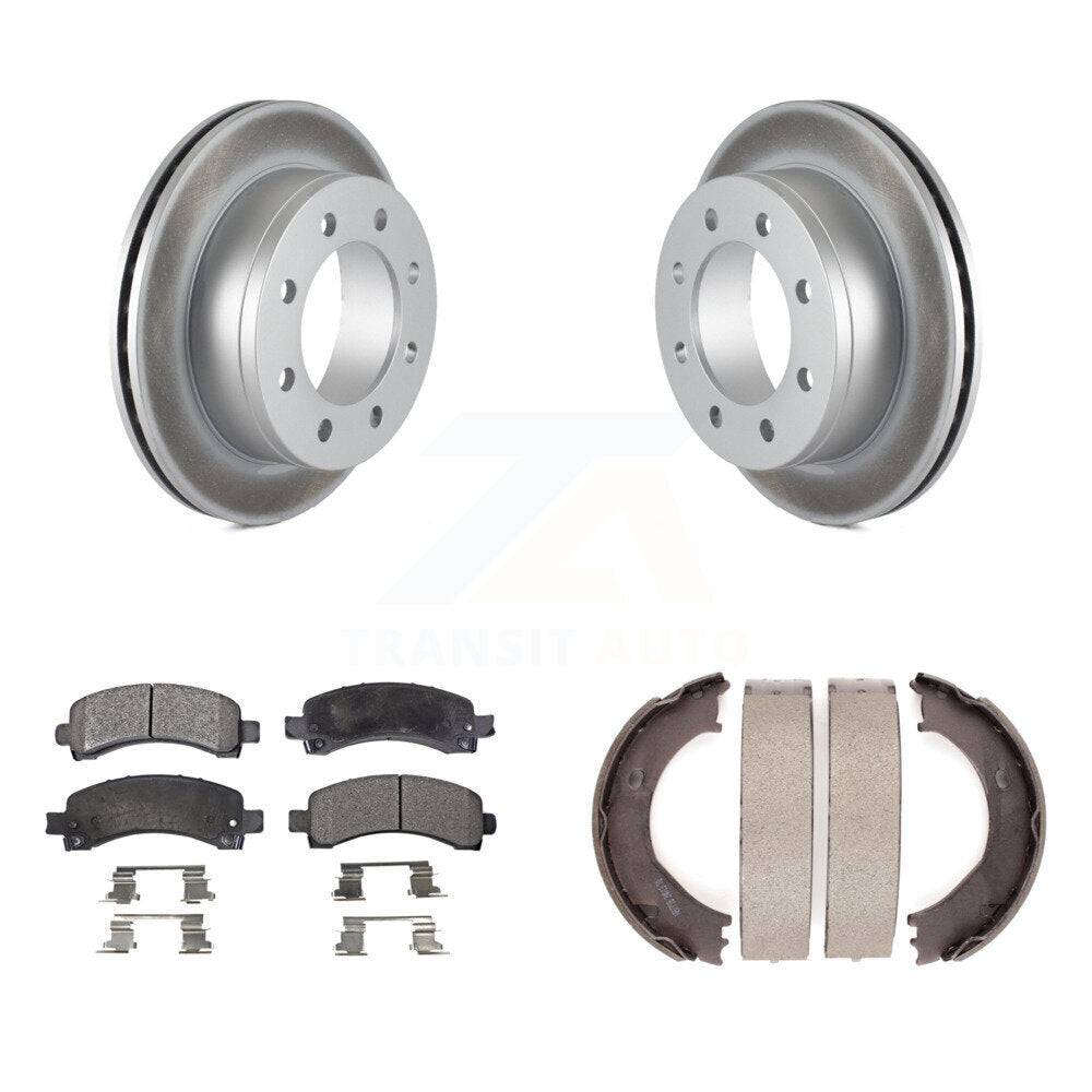 Coated Disc Rotors and Semi-Metallic Brake Pads Kit-KGF-103484 - Kit.bestparts.ca